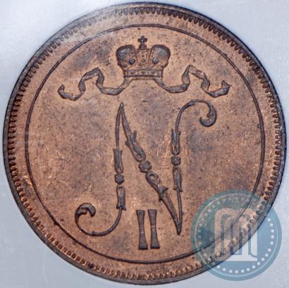 Фото 10 пенни 1900 года  
