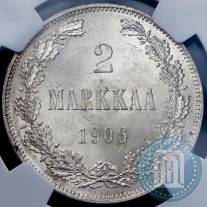 Picture 2 markkaa 1906 year L 
