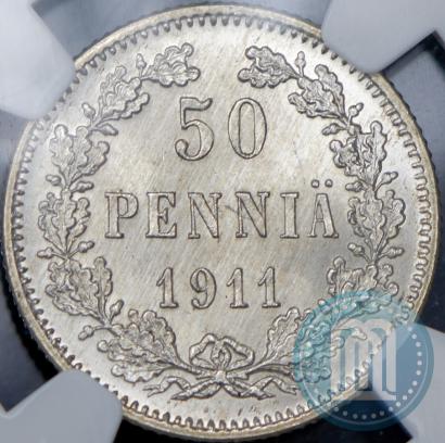 Picture 50 pennia 1911 year L 