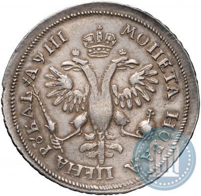 Фото 1 рубль 1718 года OK-L 