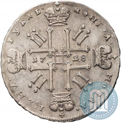 Picture 1 rouble 1728 year  "Type of 1727"