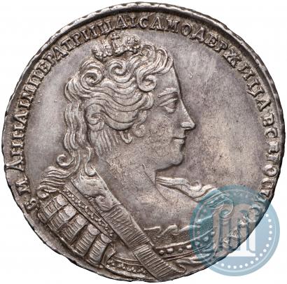 Фото 1 рубль 1733 года  