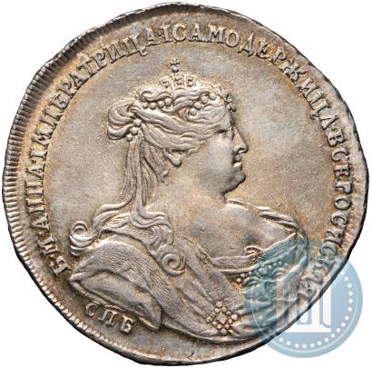 Фото Полтина 1738 года СПБ "Петербургский тип"