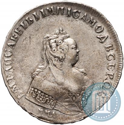 Picture 1 rouble 1743 year ММД 