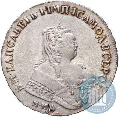 Picture 1 rouble 1750 year ММД 