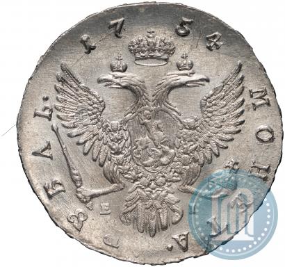 Picture 1 rouble 1754 year ММД-ЕI 