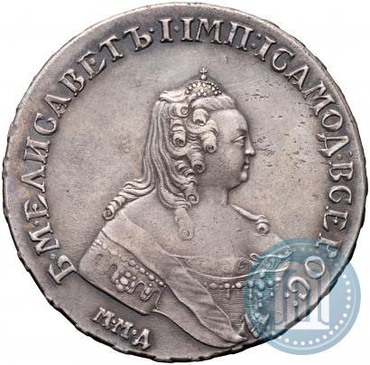 Picture 1 rouble 1755 year ММД-МБ 