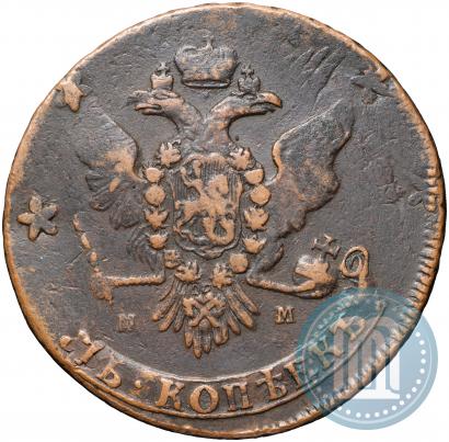 Picture 5 kopecks 1764 year ММ 