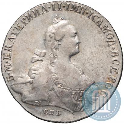 Picture 1 rouble 1766 year СПБ-ЯI 
