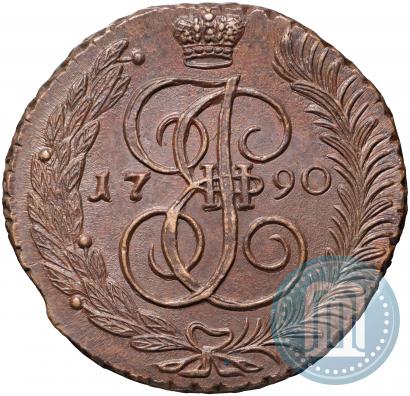 Picture 5 kopecks 1790 year АМ 