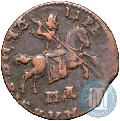 Picture 1 kopeck 1711 year МД 