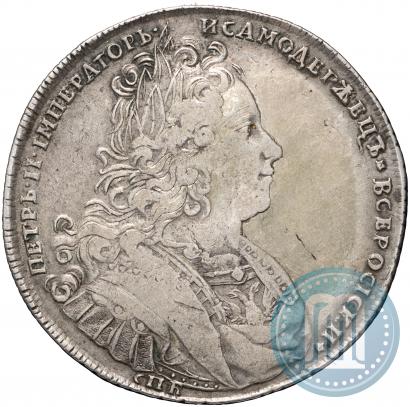 Picture 1 rouble 1727 year СПБ "Petersburg type"