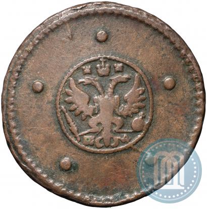 Фото 5 копеек 1729 года МД 