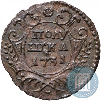 Picture Polushka 1731 year  