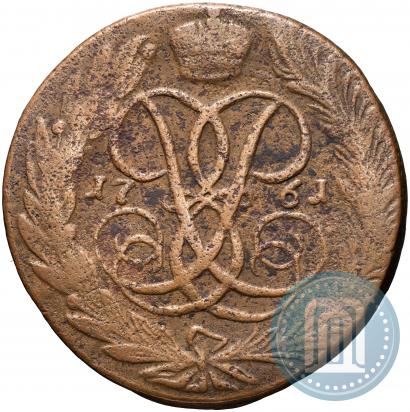 Picture 5 kopecks 1761 year  