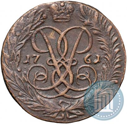 Picture 2 kopecks 1761 year  "Nominal under St. George"