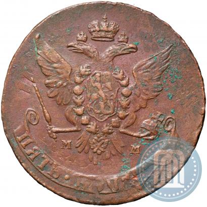 Picture 5 kopecks 1766 year ММ 