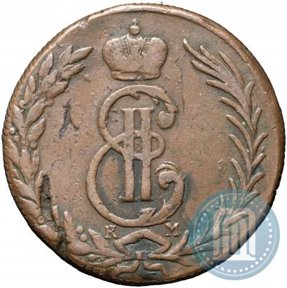 Фото 5 копеек 1772 года КМ 