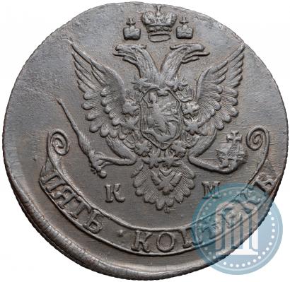 Picture 5 kopecks 1782 year КМ 