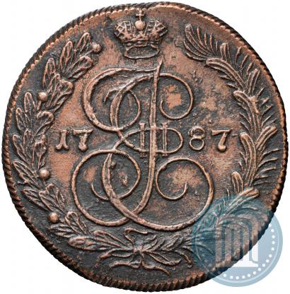 Фото 5 копеек 1787 года ЕМ 