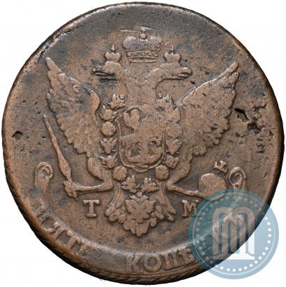 Picture 5 kopecks 1787 year ТМ 