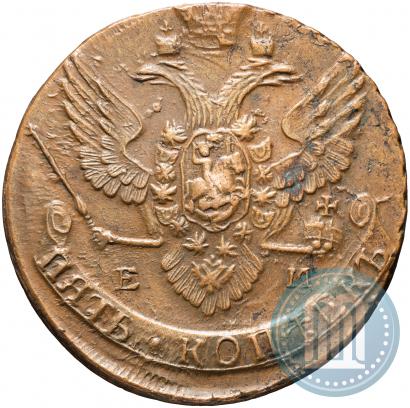 Picture 5 kopecks 1788 year ЕМ 