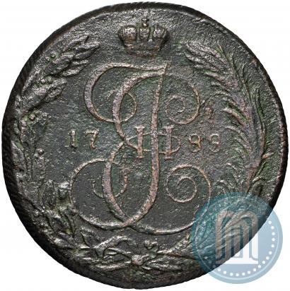 Picture 5 kopecks 1788 year КМ 