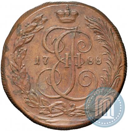 Picture 5 kopecks 1788 year КМ 