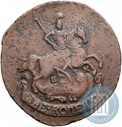 Picture 2 kopecks 1789 year ЕМ 