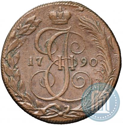 Picture 5 kopecks 1790 year КМ 