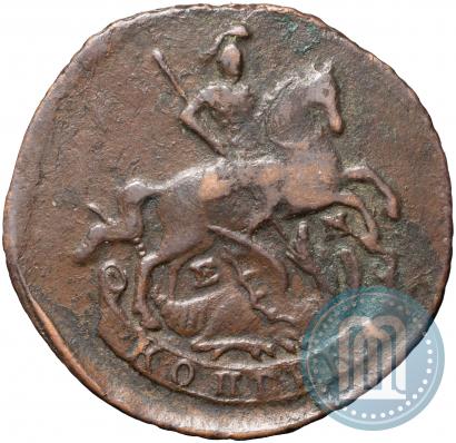 Picture 1 kopeck 1795 year ЕМ 