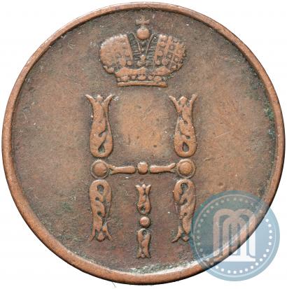 Picture 1 kopeck 1855 year ЕМ 