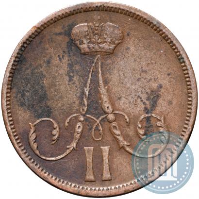 Фото 1 копейка 1864 года ВМ 