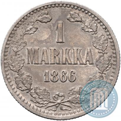 Фото 1 марка 1866 года S 