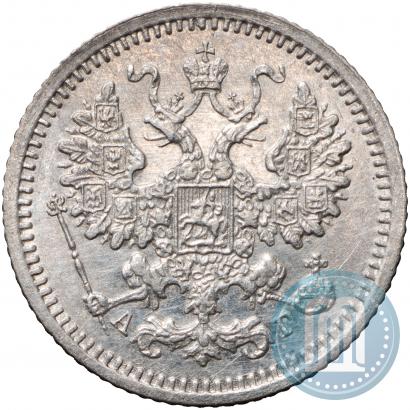 Фото 5 копеек 1888 года СПБ-АГ 