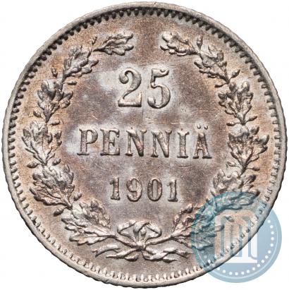 Picture 25 pennia 1901 year L 