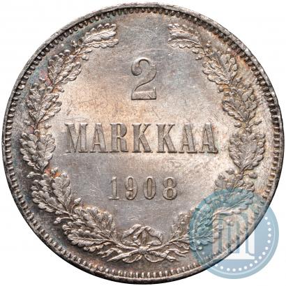 Picture 2 markkaa 1908 year L 