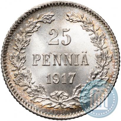 Фото 25 пенни 1917 года S 
