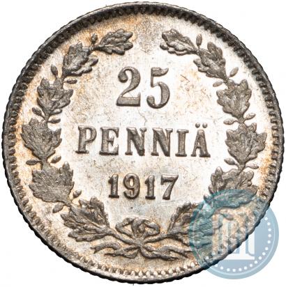 Фото 25 пенни 1917 года S 