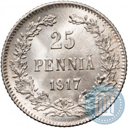 Фото 25 пенни 1917 года S 