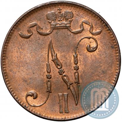 Picture 5 pennia 1917 year  