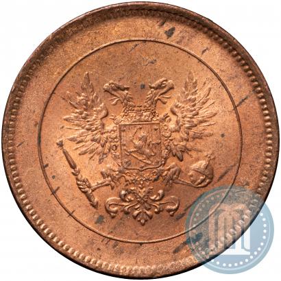 Picture 5 pennia 1917 year  