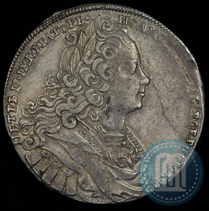 Picture 1 rouble 1727 year  "Moscow type"