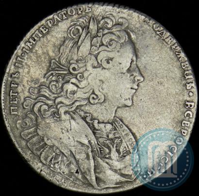Picture 1 rouble 1727 year СПБ "Petersburg type"
