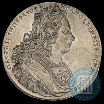 Picture 1 rouble 1728 year  "Type of 1727"