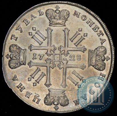 Picture 1 rouble 1728 year  "Type of 1727"