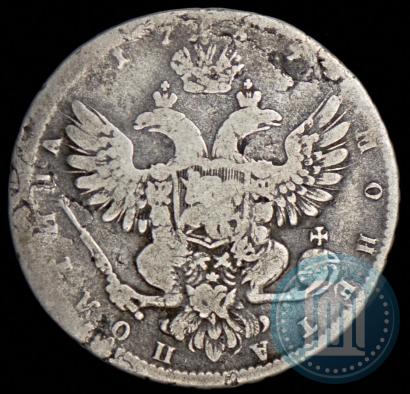 Picture Poltina 1737 year  "Moscow type"