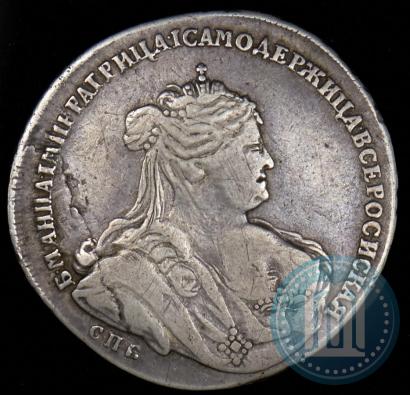 Picture Poltina 1738 year СПБ "Petersburg type"