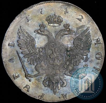 Picture 1 rouble 1742 year ММД 