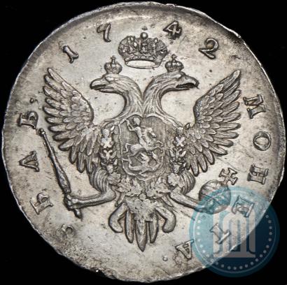 Picture 1 rouble 1742 year СПБ 